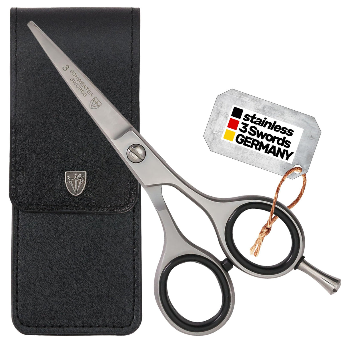 Stainless Steel Beard & Mustache Scissors - Professional Grooming Tool