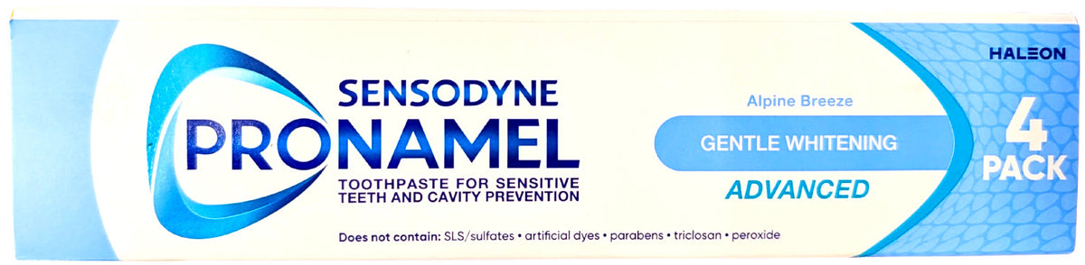 Sensodyne Pronamel Advanced Whitening Toothpaste - Alpine Breeze 4 Pack