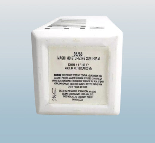 Moisturizing Sun Foam SPF 85/66 Sun Protection 4 oz No Box