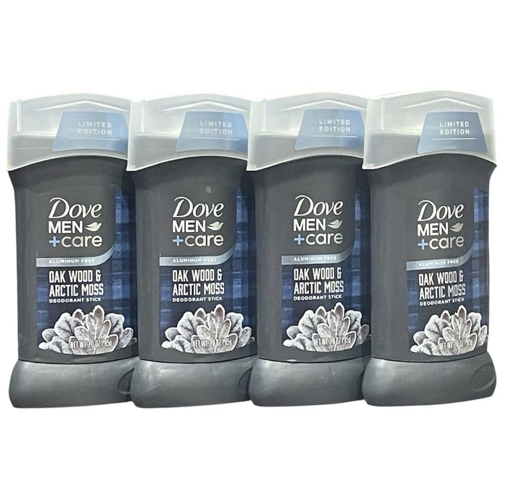 Dove Men Deodorant Oak Wood & Arctic Moss Limited Edition Pack of 4