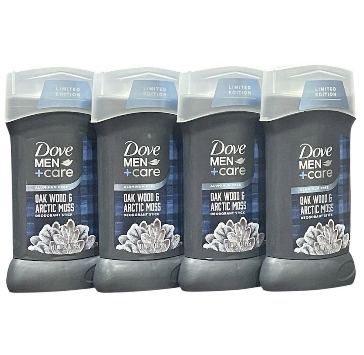 Dove Men Deodorant Oak Wood & Arctic Moss Limited Edition Pack of 4