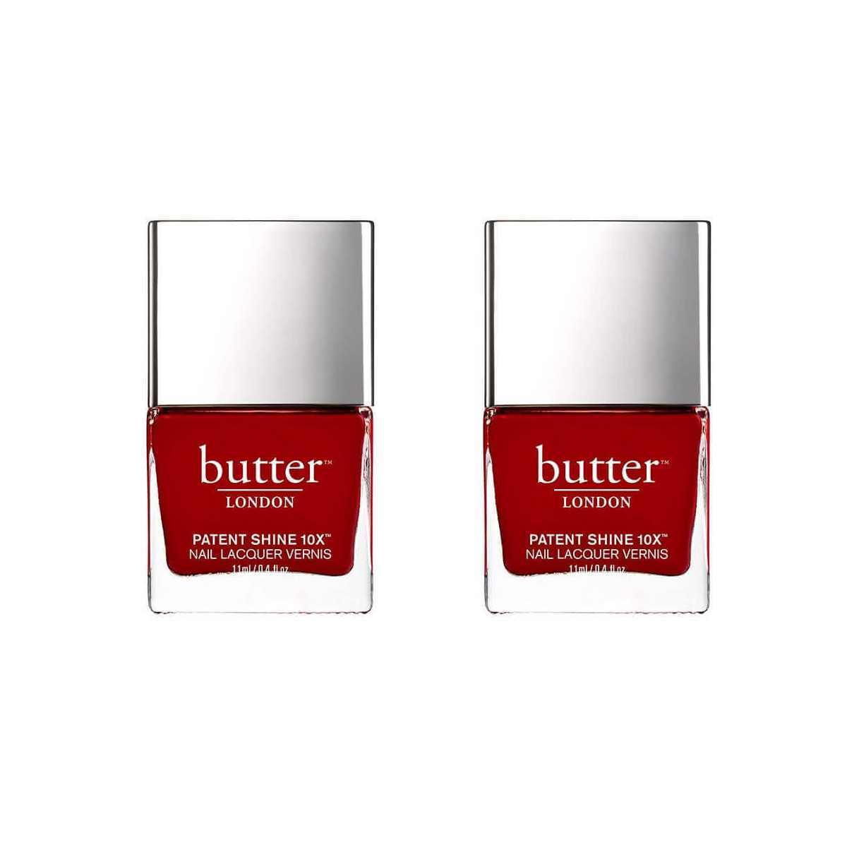 Nail Polish - 10X Patent Shine Her Majesty's Red - 0.4 fl oz 2 Pack
