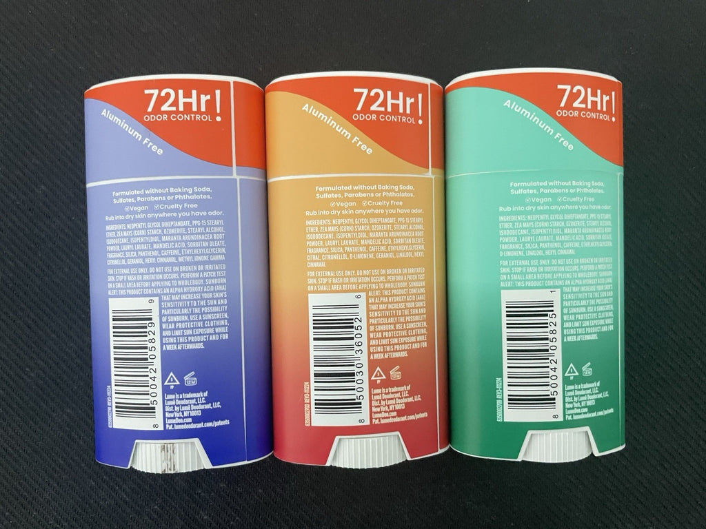 Set of 3 Assorted Scent Whole Body Deodorants 2.6 oz Solid Stick