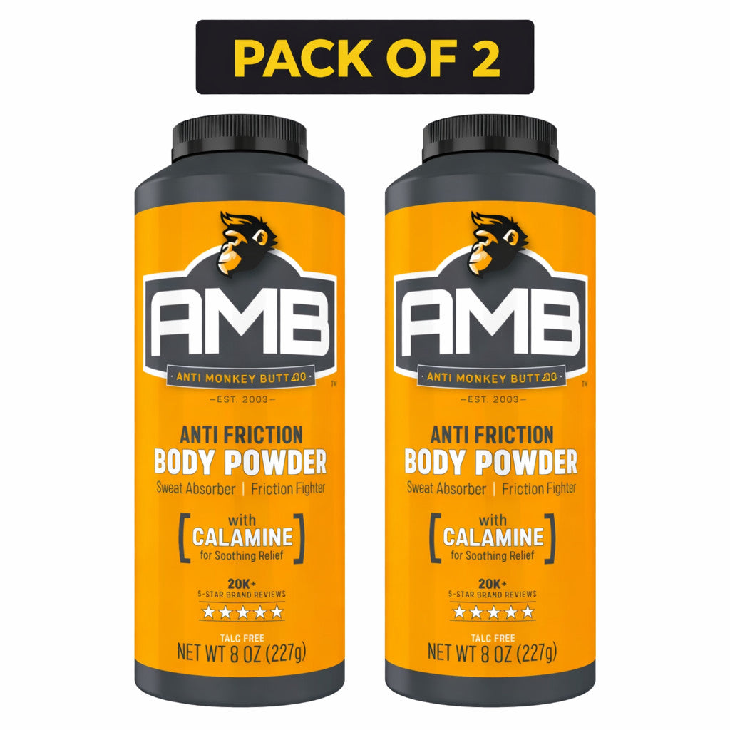 Anti-Chafing Body & Foot Powder 8oz | Soothes Skin & Odor Protection