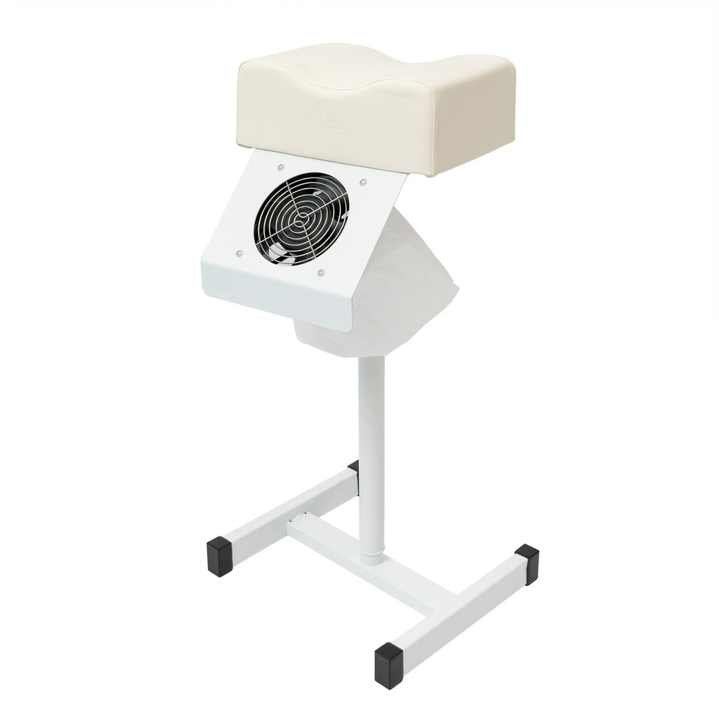 Salon Pedicure Manicure Chair Footrest with Dust Fan & Adjustable Height