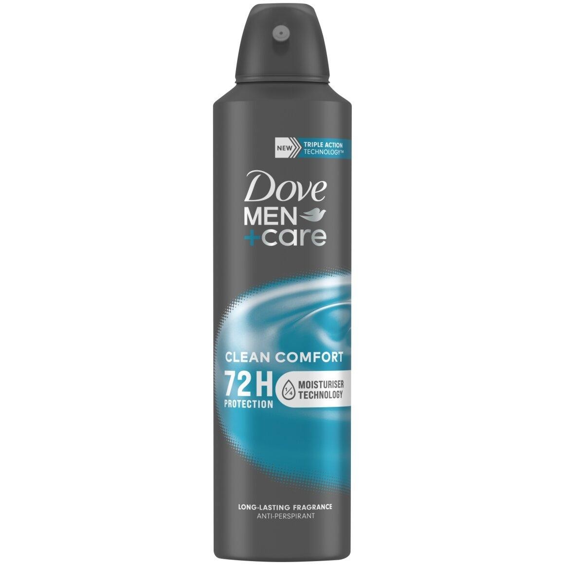 Men's Antiperspirant Deodorant Spray 9 Pack - 72 Hour Freshness, Alcohol-Free