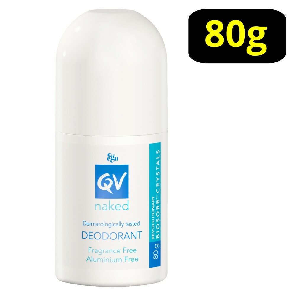 Sensitive Skin Aluminum-Free Roll-On Deodorant 80g - Fragrance-Free