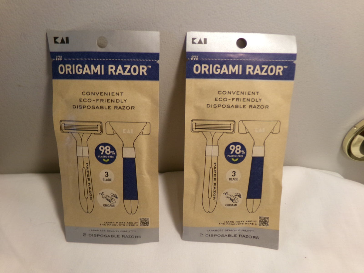 Disposable Razor 2 Pack - Eco-Friendly Single Blade Shaving