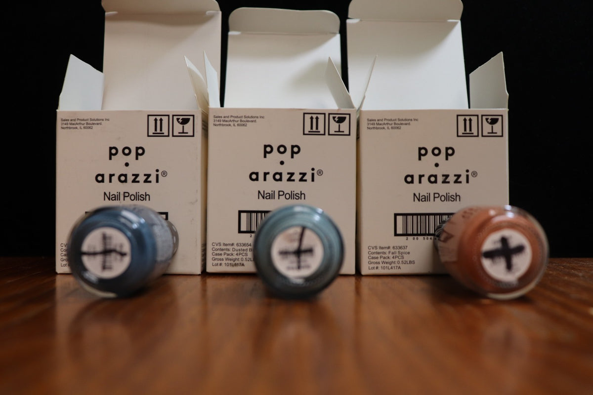 Set of 12 Fall Spice & Berry Pie Nail Polish - Pop-Arazzi