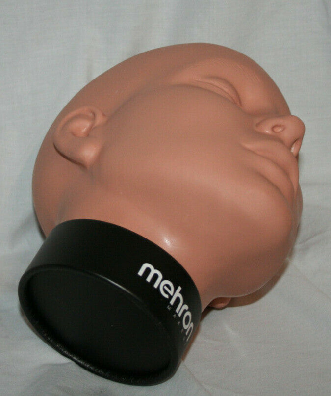 Practice Head for Makeup Artistry Vinyl Mannequin Face Study Tool