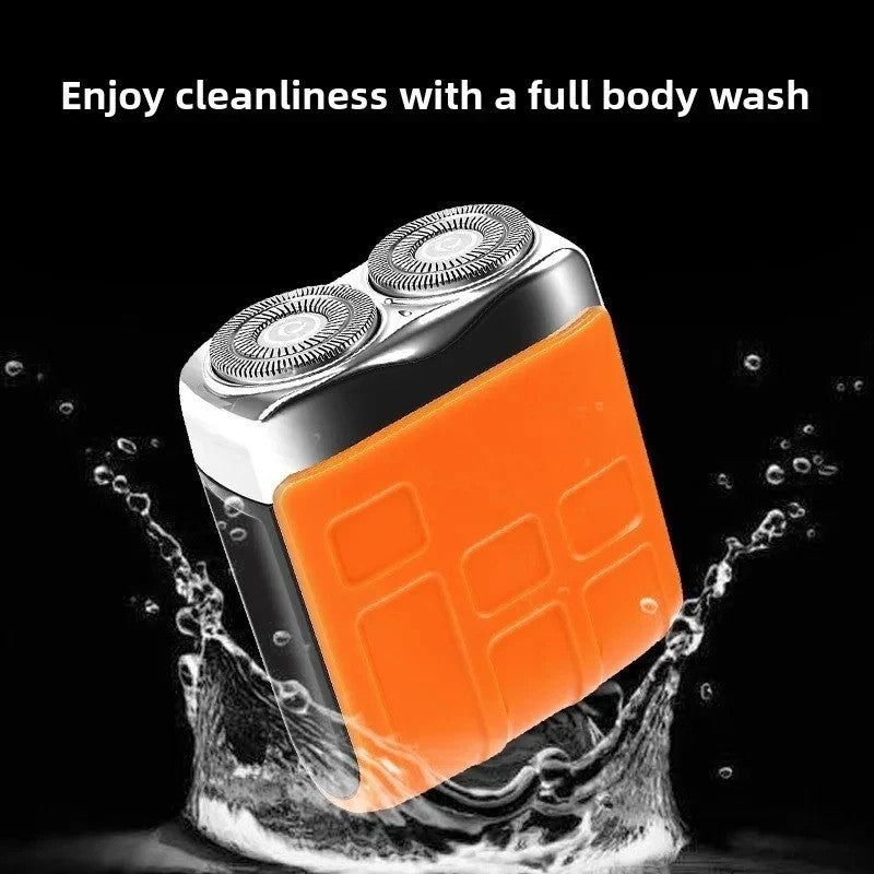 Portable Electric Shaver for Men - Wet & Dry Rechargeable Razor with Digital Display