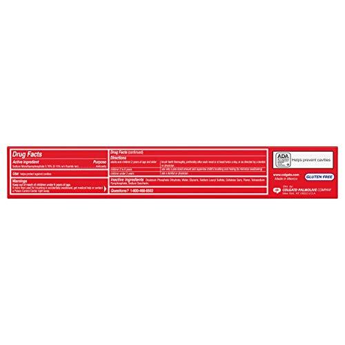 Colgate Cavity Protection Fluoride Toothpaste Pack of 6 6oz | Anticavity Dental Care