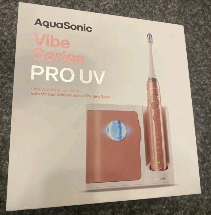 UV-Ultra Electric Toothbrush Rose Gold - Vibe Series PRO