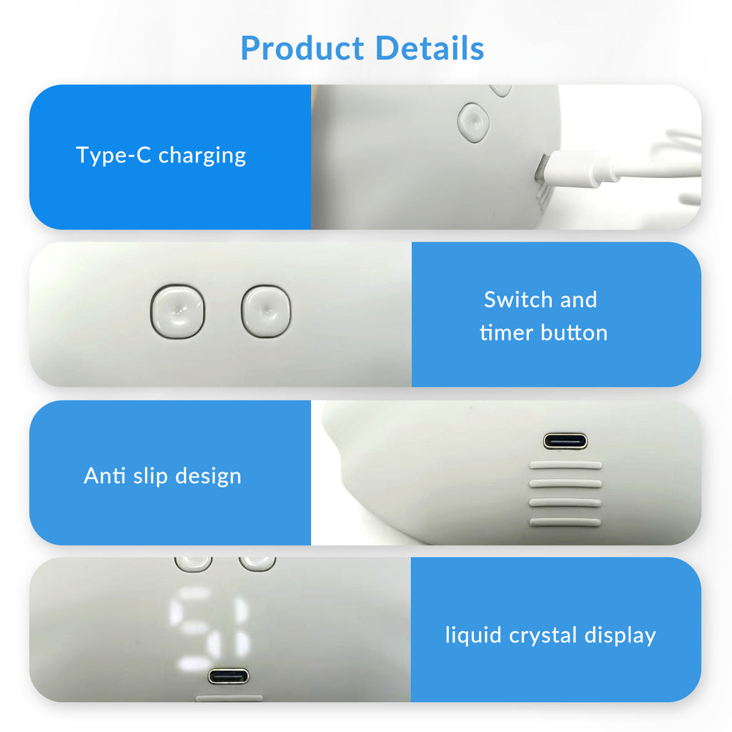 Nail Fungus Laser Treatment Device for Toenail & Fingernail Care