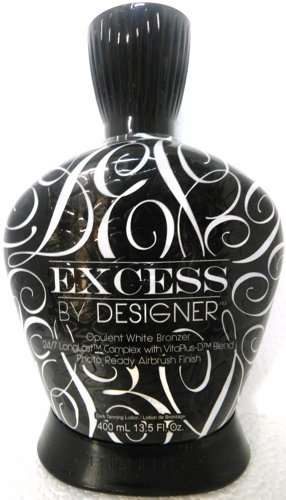 White Bronzer Indoor Tanning Bed Lotion - Designer Skin Excess