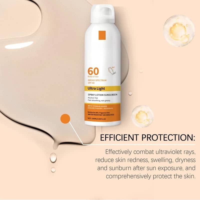 Moisturizing Sunscreen Spray SPF 50 UV Skin Protection 100ml