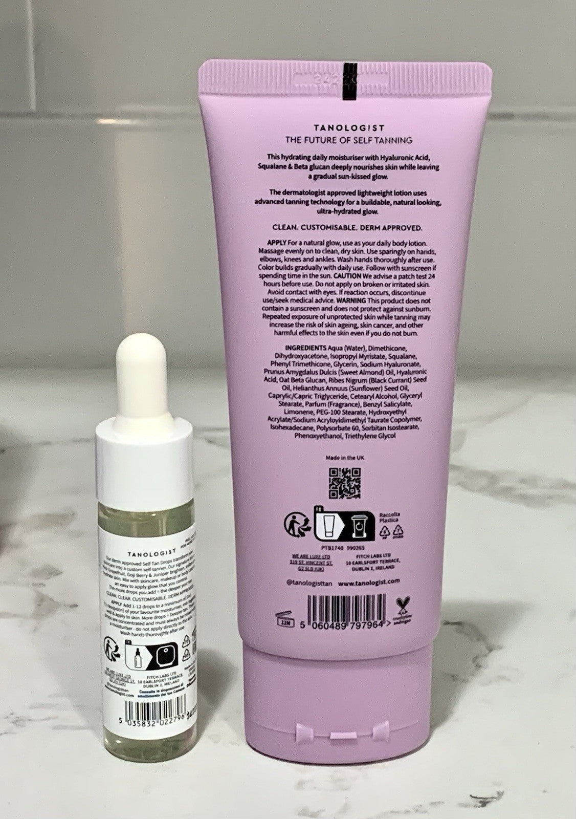 Self Tanning Duo with Hydrating Lotion and Face & Body Drops - Medium-Dark