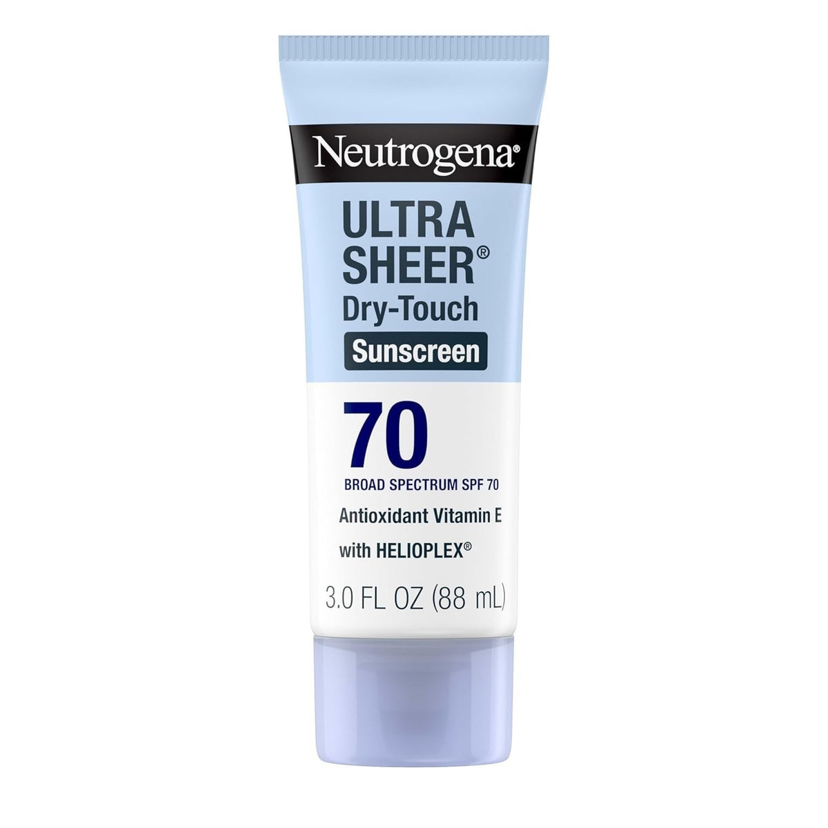 Neutrogena Ultra Sheer SPF 70 Dry-Touch Sunscreen Lotion Broad Spectrum Water Resistant