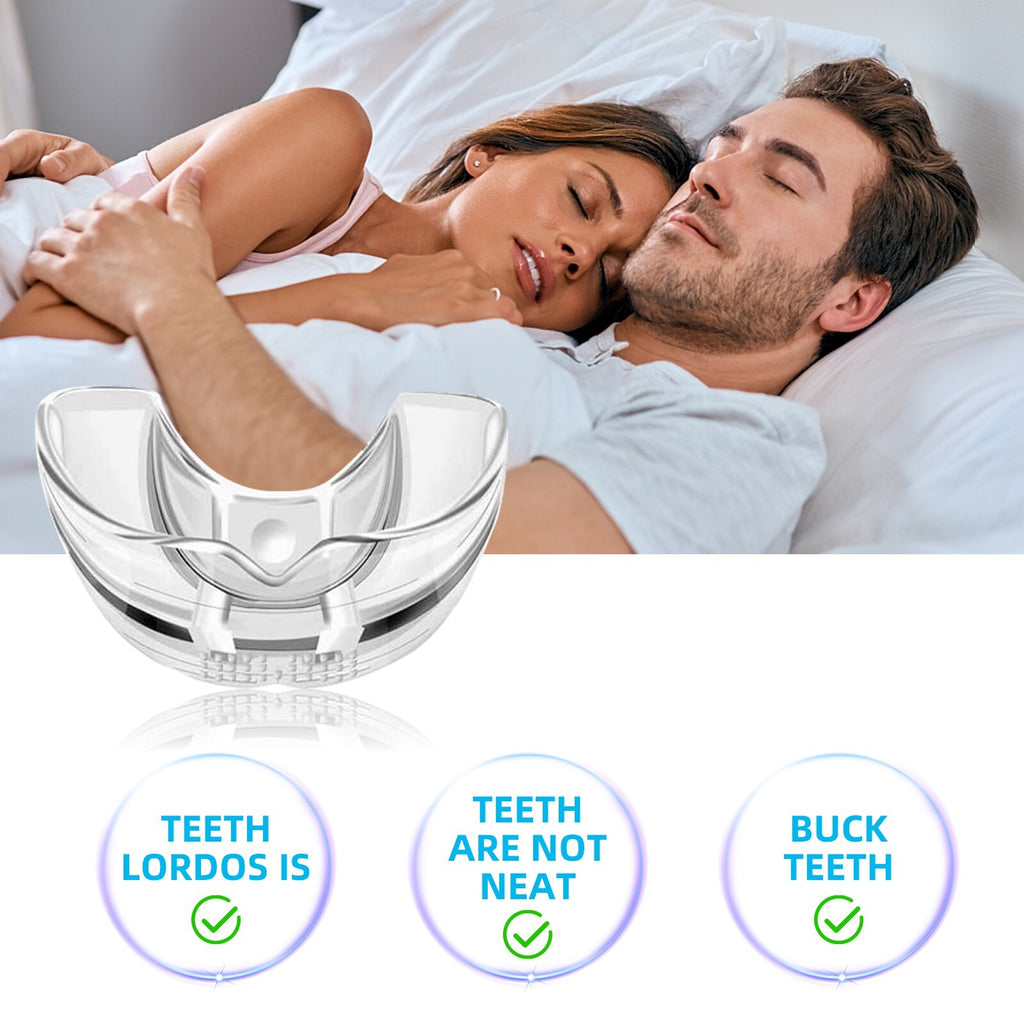 Night Mouth Guard for Teeth Clenching & Straightening 3-Pack - Adults
