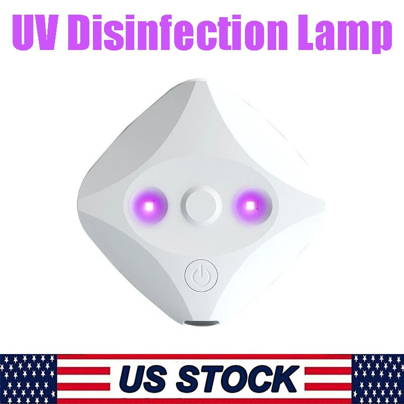 USB Rechargeable UV Disinfection Lamp for Toilet & Home Sterilization