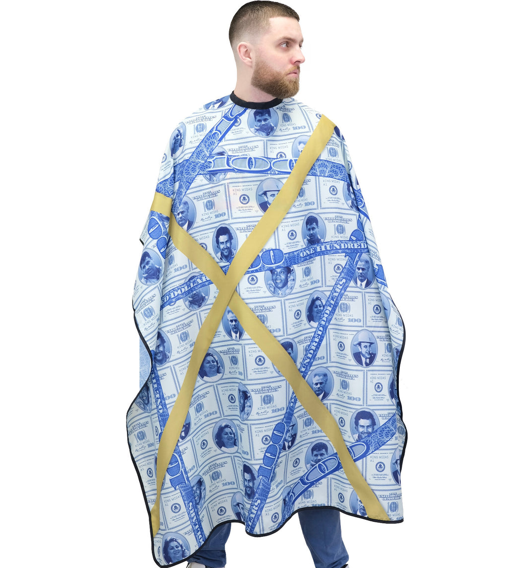 Professional Barber Apron and Cape Set - Water & Hair Proof Salon Uniform