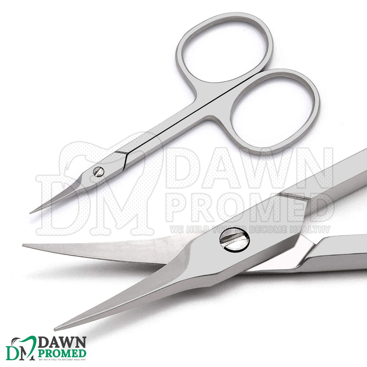 Curved Cuticle Scissors 3.5 Inch Super Sharp Nail & Pedicure Tool