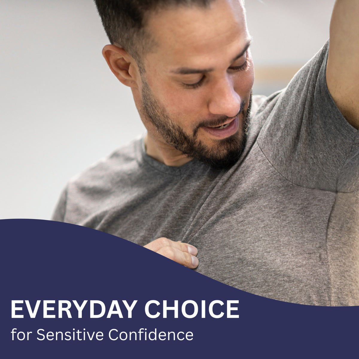 Men's Sensitive Deodorant 48H with Chamomile - Alcohol-Free Roll-On 3-Pack
