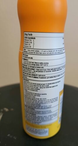 Water-Resistant SPF 50 Sports Sunscreen Spray - Easy Application 5.5 oz