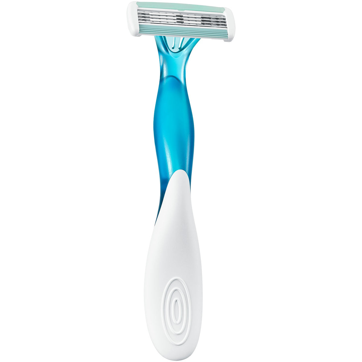 Disposable Razor for Women - 4 Blades, Flexible Pivoting Head, 10 Pack