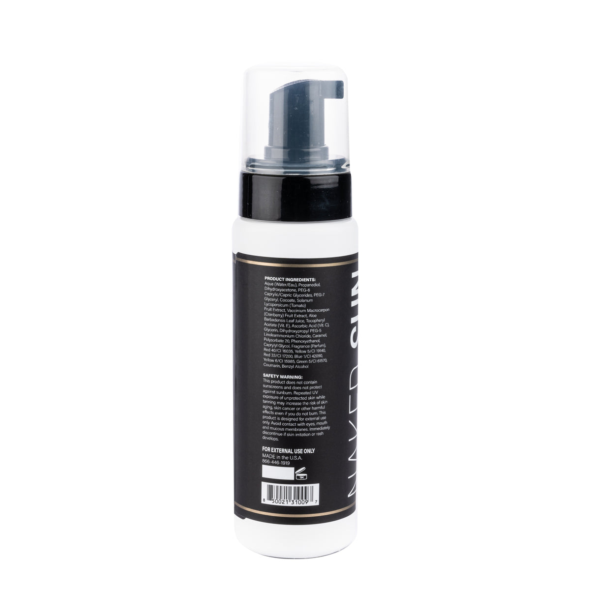 Naked Sun Honey Glow Tanning Mousse & Mitt Set - Sunless Self Tanner