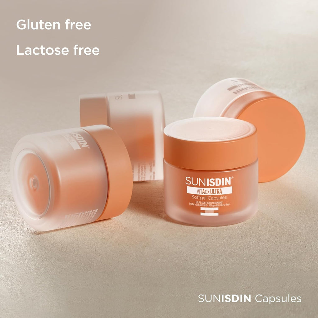 Sun Protection Softgel Capsules - Antioxidant Skin & Eye Support 30 Count