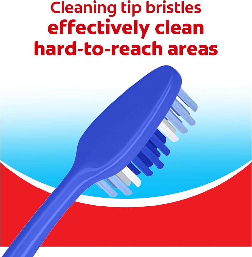 Medium Bristle Toothbrushes Pack of 6 for Superior Oral Hygiene