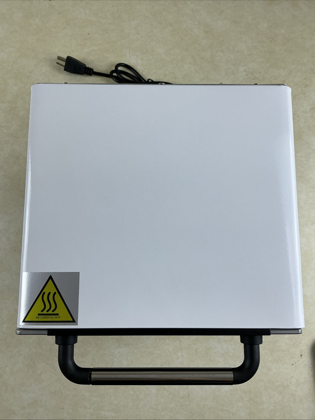 Mini High Temperature Sterilizer for Tools 250°C with Timer - Silver/White