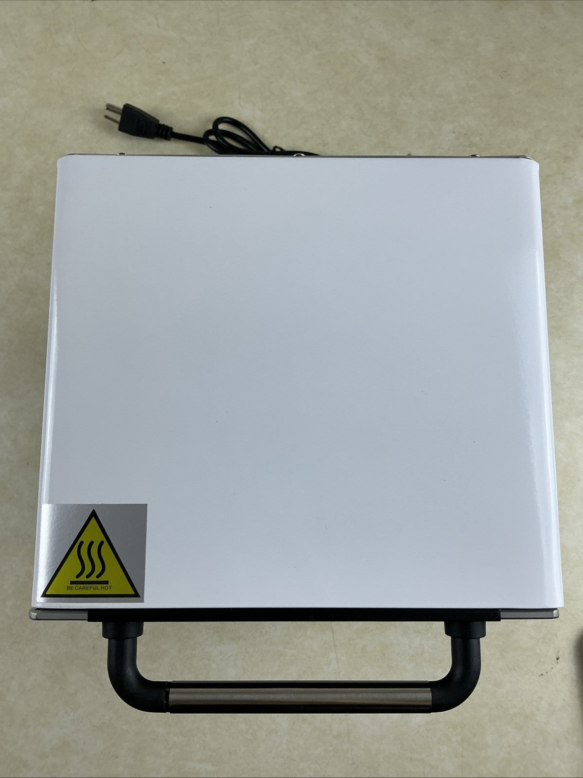 Mini High Temperature Sterilizer for Tools 250°C with Timer - Silver/White