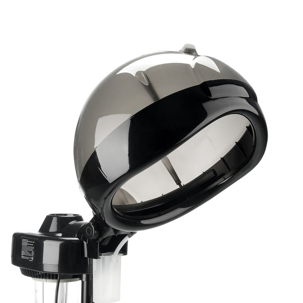 Professional Hair Steamer 11.81-inch Hooded Ionic Hair Treatment Machine with 2 Modes