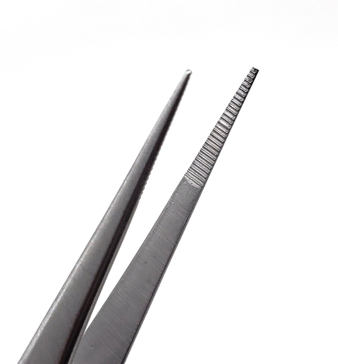 Professional Stainless Steel Point Tip Tweezers for Ingrown Hair & Splinter Removal