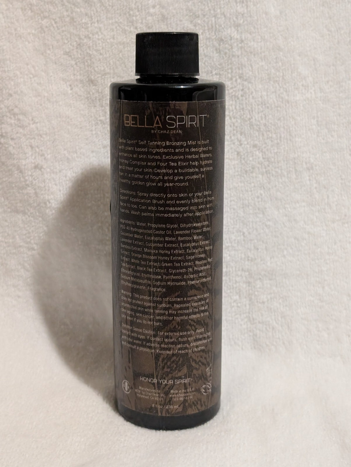 Self Tanning Bronzing Mist 8 oz - Natural Sun-Kissed Glow