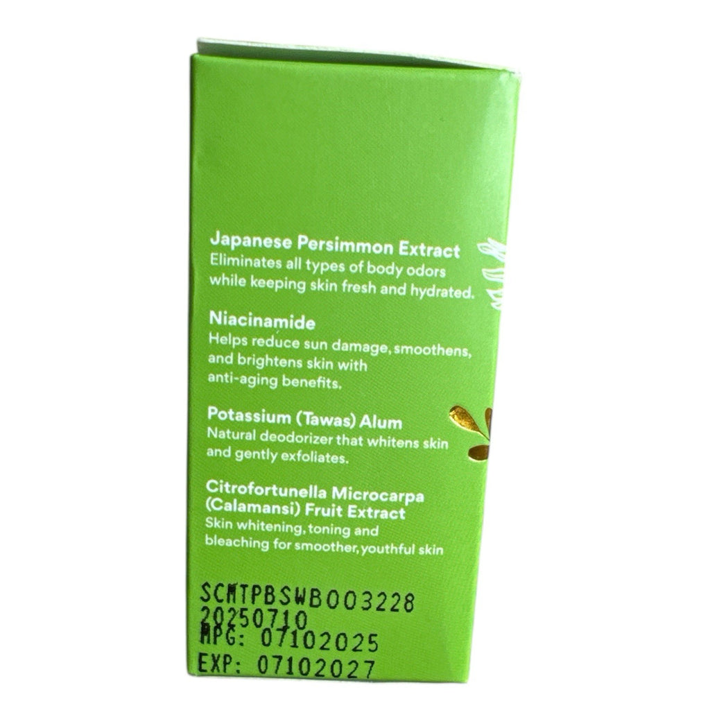 Calamansi & Persimmon Bar Soap for Face & Body - Natural Odor Control 80g x 2