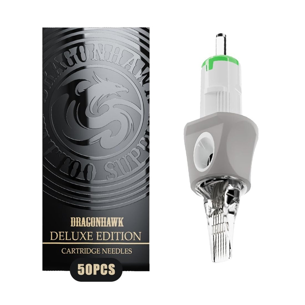 Tattoo Cartridges 50 Count — Dragonhawk Glide Extra Smooth 1205RM