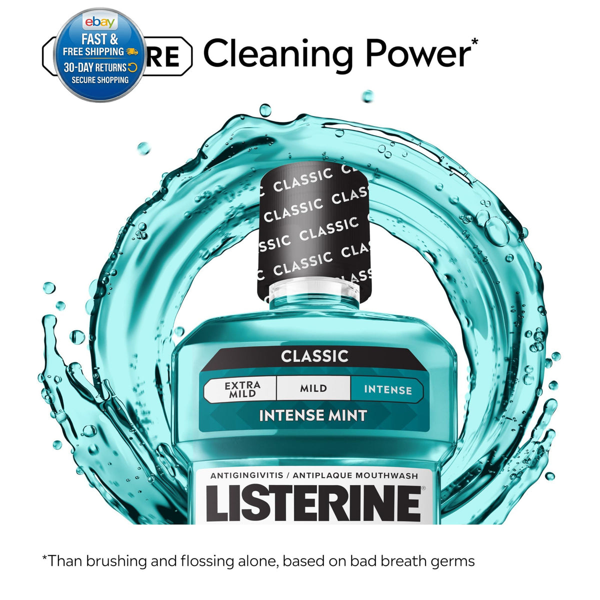 Antiseptic Mouthwash for Fresh Breath and Gum Care - 8.5 Fl Oz