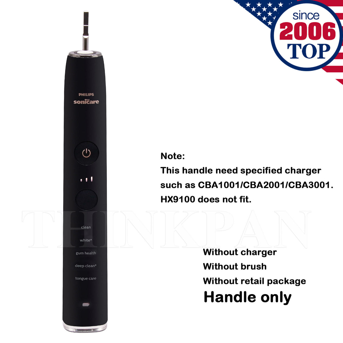 Electric Toothbrush Handle for Philips Sonicare DiamondClean Smart 9500 HX993B