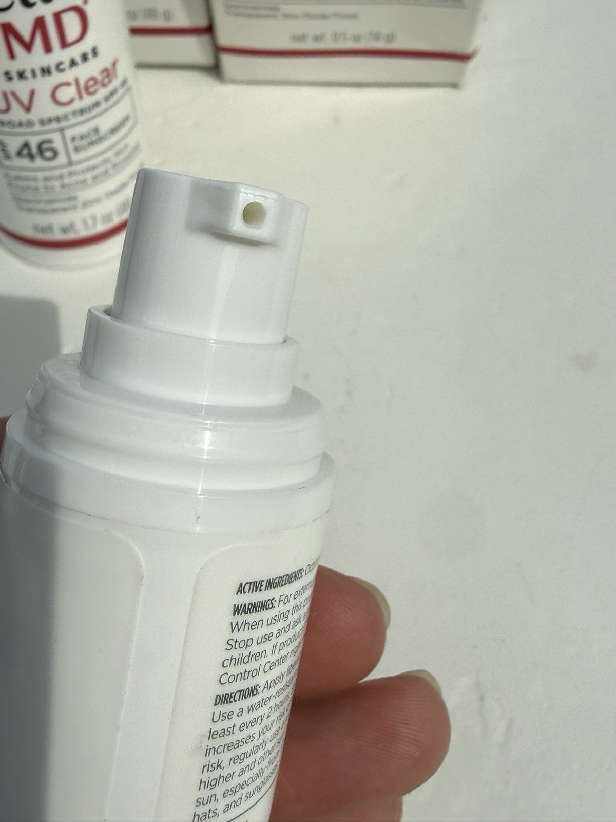 Face Sunscreen Bundle SPF 46 with 1.7 oz & 0.5 oz Bottles