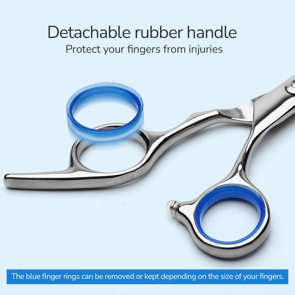 Professional 6.5 Inch Hair Cutting Scissors for Barbers and Home Use