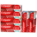 6 Pack Colgate Optic White Advanced ICY FRESH Toothpaste with Hydrogen Peroxide
