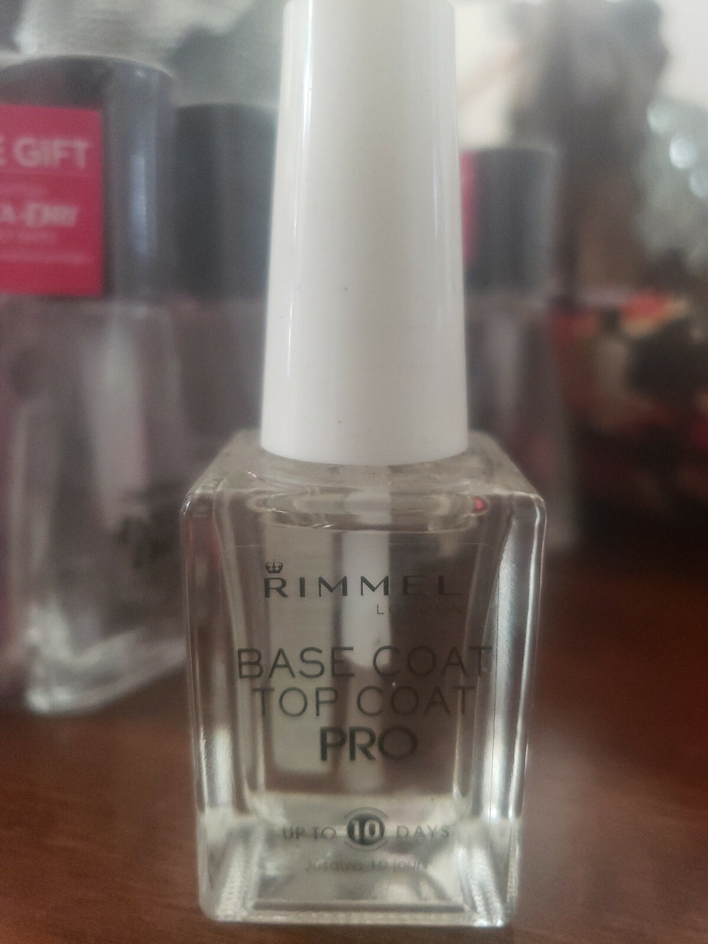 Rimmel Lasting Finish Pro Nail Enamel Base and Top Coat - Long-Lasting Nail Care