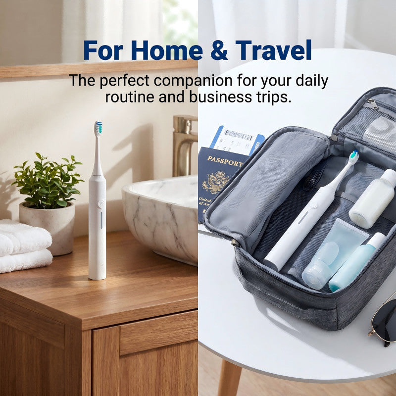 Electric Toothbrush Waterproof Rechargeable IP67 Personal Care