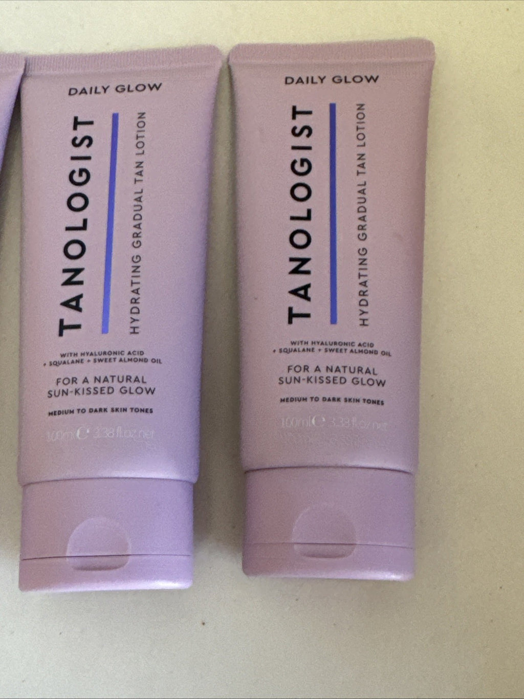 Tanologist Daily Glow Tan Lotion Medium/Dark Skin Tones 4-Pack 3.38oz