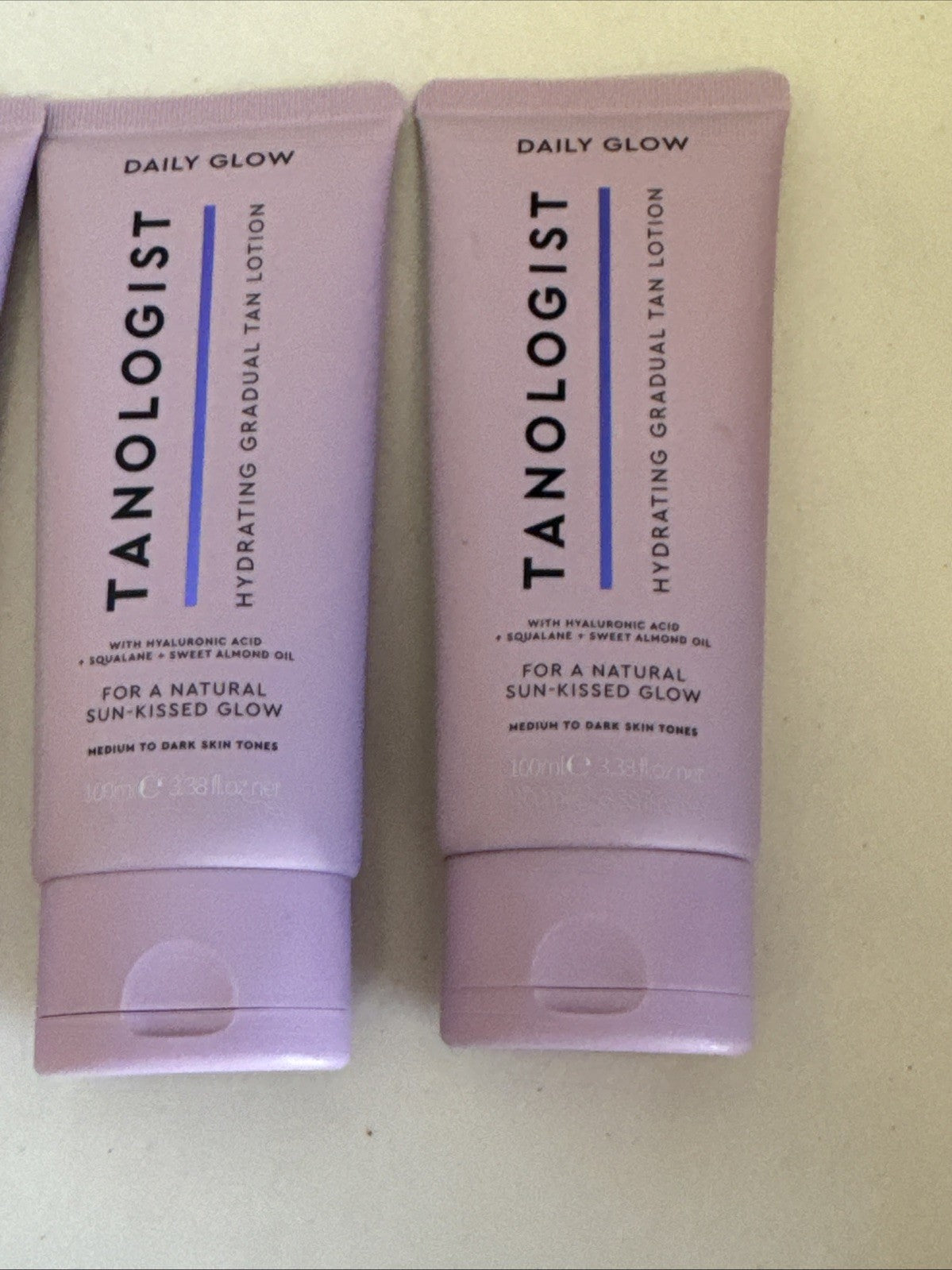 Tanologist Daily Glow Tan Lotion Medium/Dark Skin Tones 4-Pack 3.38oz