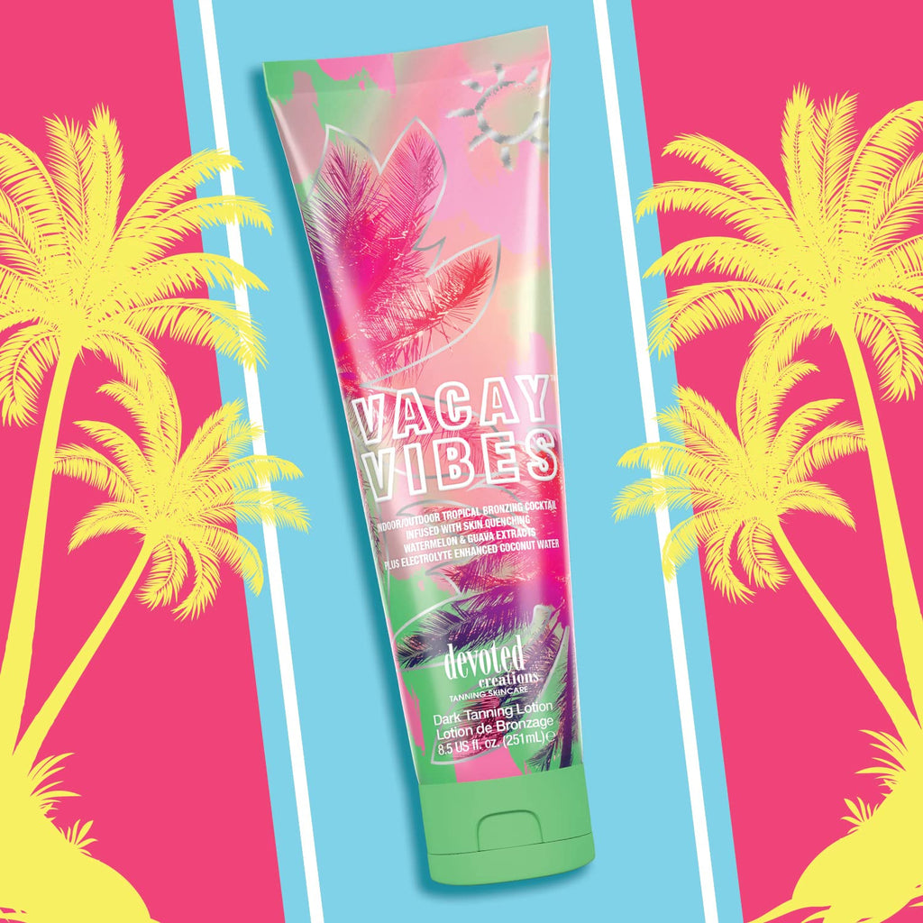 Indoor/Outdoor Tanning Lotion with Natural Bronzers & Hydrating Extracts