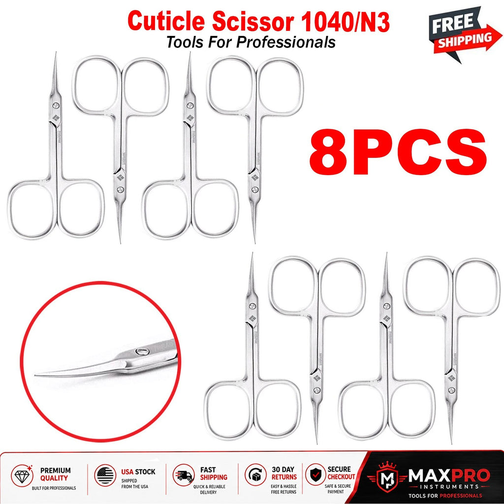 Grooming Scissors for Eyebrows Nails Beard & Cuticle Trimming - Multiple Variants
